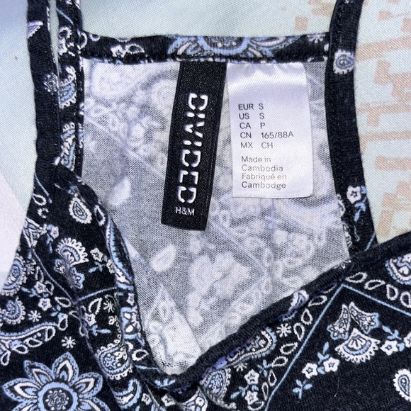 Boho Style H&M DIVIDED Crop Top - Picture 3 of 5